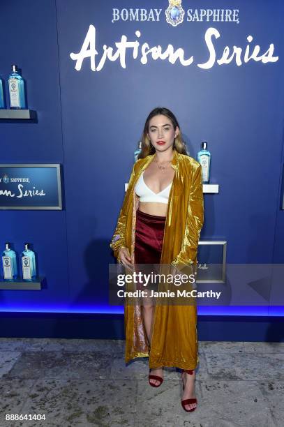 Allie Kaplan attends the 8th Annual Bombay Sapphire Artisan Series Finale Hosted By Issa Rae at Villa Casa Casuarina on December 8, 2017 in Miami...
