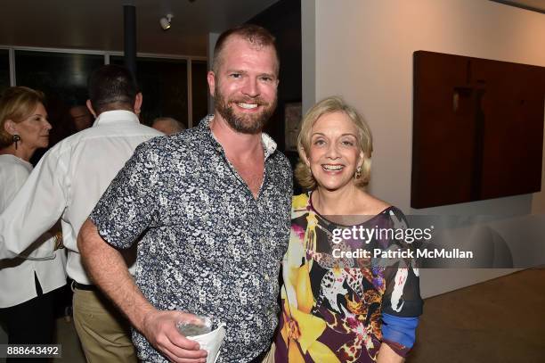 John Bennett and Marijean Miyar attend the Marcelo Bonevardi / The Miami Rail Celebration at Miami Design District on December 8, 2017 in Miami,...