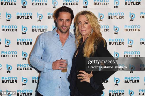 Prince Lorenzo Borghese and Anna Rothschild attend Rosario Dawson Hosts The Launch Of Photo Butler At Art Basel With Anna Rothschild And Claudine De...