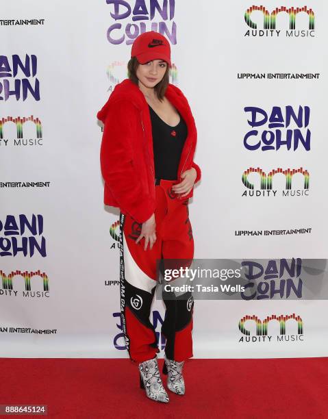 Kristen Hancher at Dani Cohn's Single Release Party for #FixYourHeart on December 8, 2017 in Burbank, California.