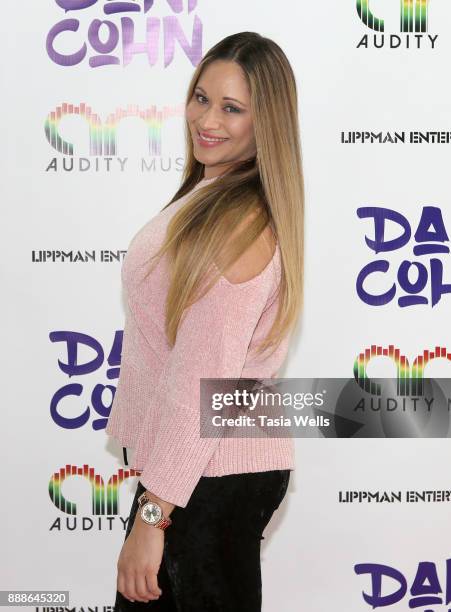 Lucee Cesena at Dani Cohn's Single Release Party for #FixYourHeart on December 8, 2017 in Burbank, California.