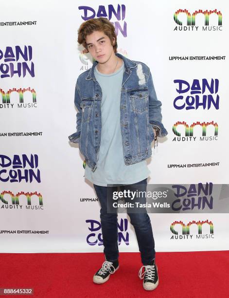 Matt Sato at Dani Cohn's Single Release Party for #FixYourHeart on December 8, 2017 in Burbank, California.