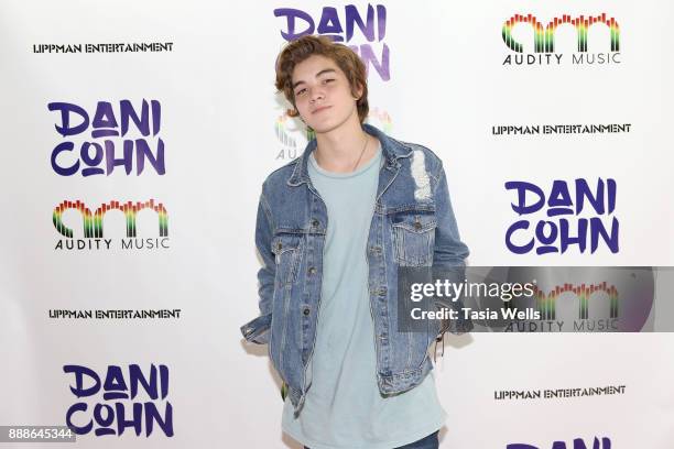 Matt Sato at Dani Cohn's Single Release Party for #FixYourHeart on December 8, 2017 in Burbank, California.