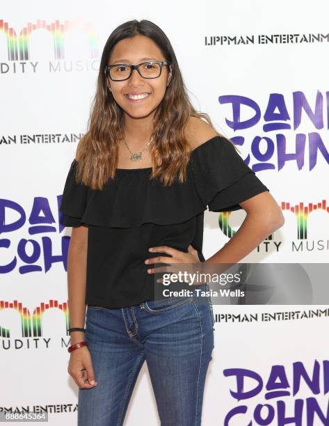 Mya Mendoza at Dani Cohn's Single Release Party for #FixYourHeart on December 8, 2017 in Burbank, California.