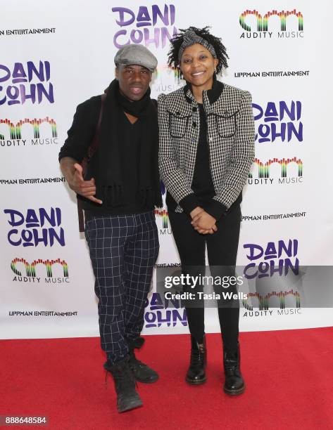 Quis and Joslyn Nyce at Dani Cohn's Single Release Party for #FixYourHeart on December 8, 2017 in Burbank, California.