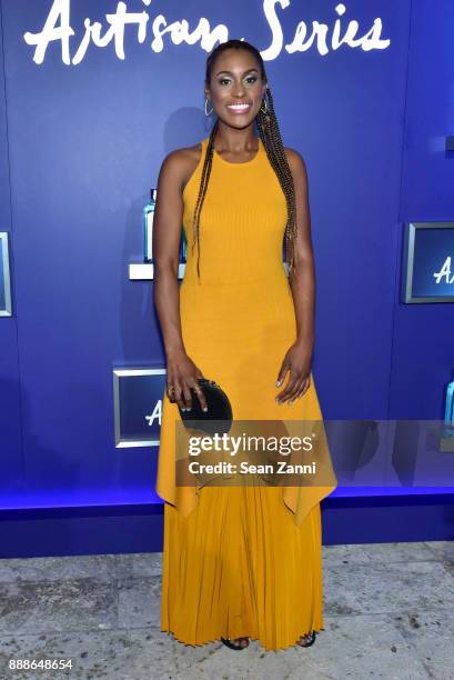 Issa Rae attends the 8th Annual Bombay Sapphire Artisan Series Finale Hosted By Issa Rae at Villa Casa Casuarina on December 8, 2017 in Miami Beach,...