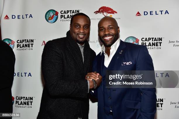 DeVyne Stephens and Dolvett Quince attend the 2017 Captain Planet Foundation Gala at InterContinental Hotel Buckhead Atlanta on December 8, 2017 in...