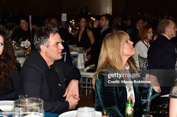 Mark Ruffalo and Laura Turner Seydel attend the 2017 Captain Planet Foundation Gala at InterContinental Hotel Buckhead Atlanta on December 8, 2017 in...