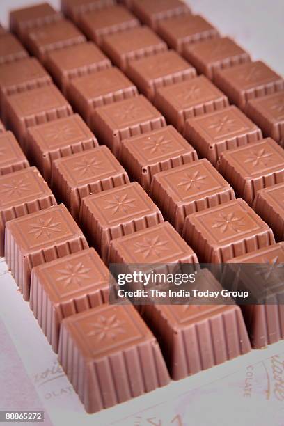 Fantasie Fine Chocolates, the premium brand of hand-made chocolates, at Zeba Kohli's store in Marine Lines, Mumbai, India.