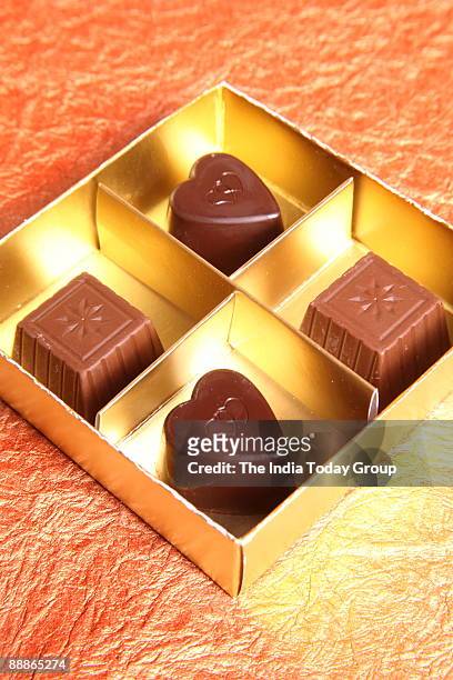 Fantasie Fine Chocolates, the premium brand of hand-made chocolates, at Zeba Kohli's store in Marine Lines, Mumbai, India.