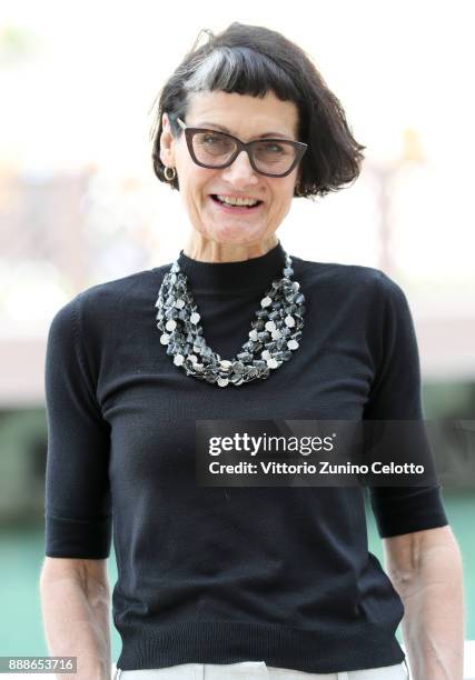 Costume designer Alexandra Byrne attends a photocall on day four of the 14th annual Dubai International Film Festival held at the Madinat Jumeriah...