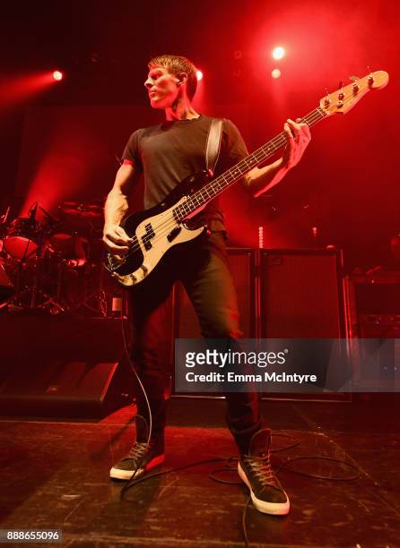 Chris Chaney of Jane's Addiction performs onstage during the 2017 Rhonda's Kiss Benefit Concert at Hollywood Palladium on December 8, 2017 in Los...