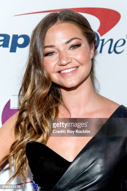 Erika Costell attends Z100's iHeartRadio Jingle Ball 2017 at Madison Square Garden on December 8, 2017 in New York City.