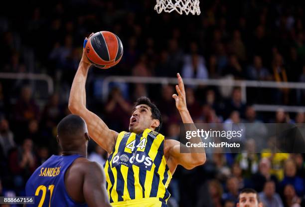 Ahmet Duverioglu during the match between FC Barcelona v Fenerbahce corresponding to the week 11 of the basketball Euroleague, in Barcelona, on...