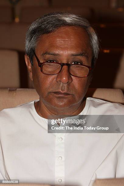 Naveen Patnaik, Chief Minister of Orissa at 14th meeting of the National Integration Council in New Delhi, India