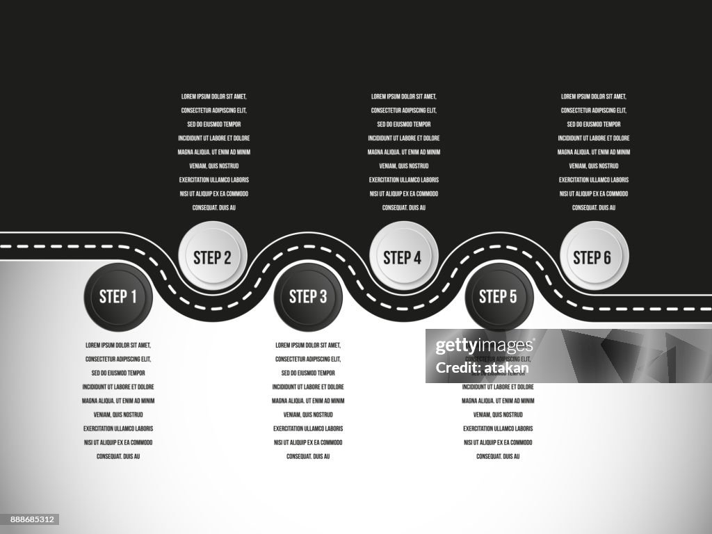 Road Path Graph Vector Road Graph Templates High-Res Vector Graphic - Getty Images