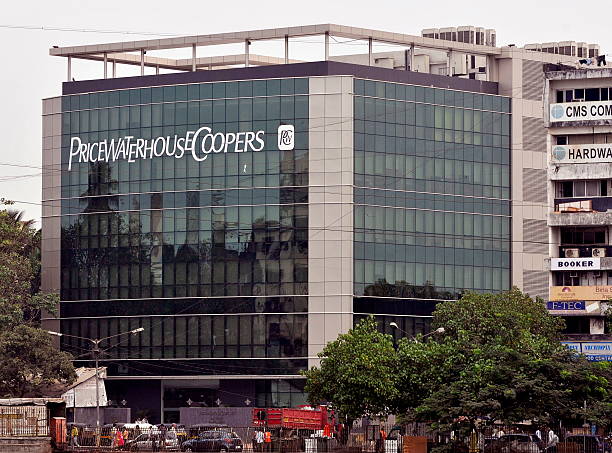 PricewaterhouseCoppers building in Bandra, Mumbai, India.