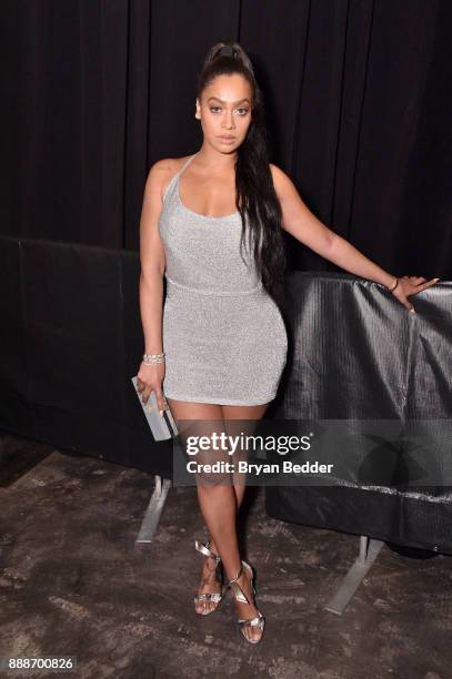 La La Anthony attends BACARDI, Swizz Beatz and The Dean Collection bring NO COMMISSION back to Miami to celebrate "Island Might" at Soho Studios on...