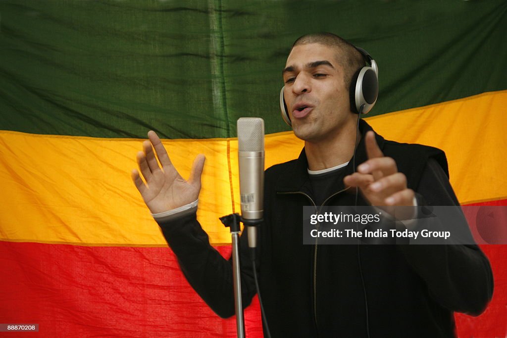 Taru Dalmia, Reggae and Hip Hop artist as well as a performance poet and scholar based in New Delhi India ( Taru Dalmia is a reggae and hip hop artist as well as a performance poet and scholar based in New Delhi India. He has performed at various poetry f