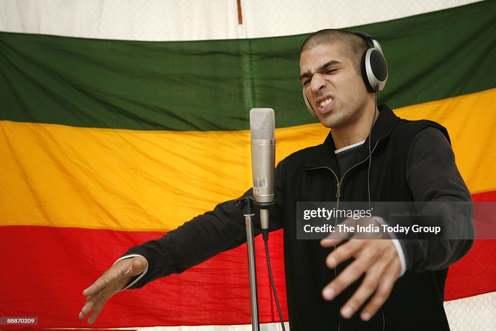 Taru Dalmia, Reggae and Hip Hop artist as well as a performance poet and scholar based in New Delhi India ( Taru Dalmia is a reggae and hip hop artist as well as a performance poet and scholar based in New Delhi India. He has performed at various poetry f