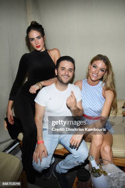 Maxim cover model Martha Hunt and guests attend the Maxim December Miami Issue Party Presented by blu on December 8, 2017 in Miami Beach, Florida.