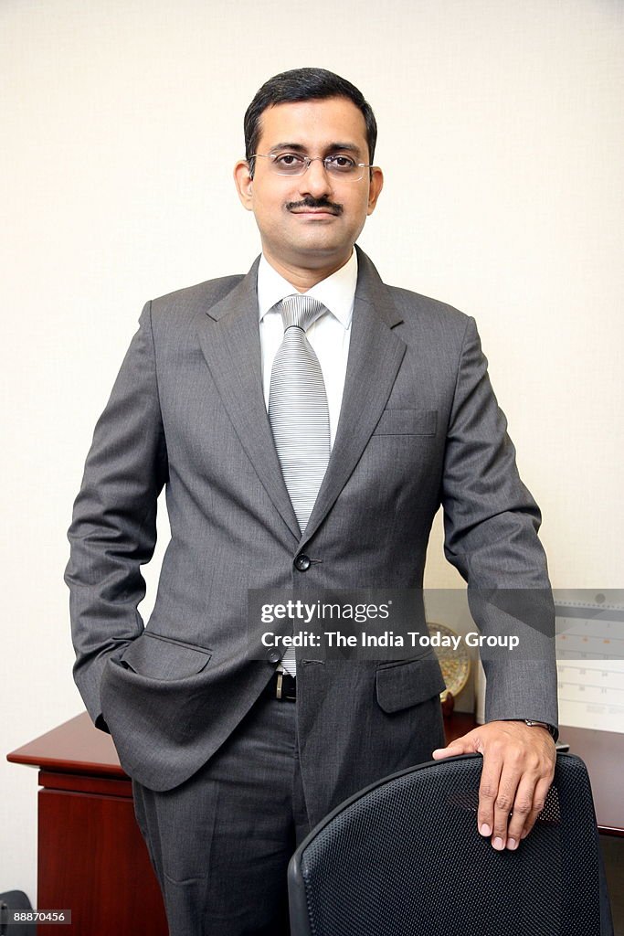 Vikas Vassal, Executive Director, KPMG, at his office in Gurgaon, India.