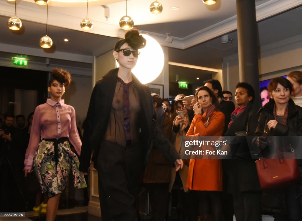 Ken Okada Fashion Show at Hotel W In Paris