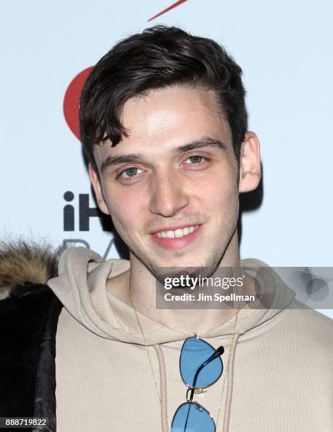 Musician Lauv attends the Z100's iHeartRadio Jingle Ball 2017 at Madison Square Garden on December 8, 2017 in New York City.