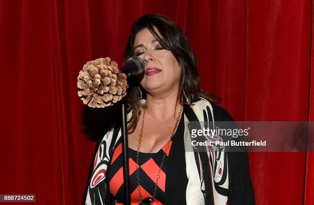 Rebekah Del Rio attends Showtime's "Twin Peaks" Roadhouse Pop Up and Red Room Gift Shop on December 8, 2017 in Los Angeles, California.