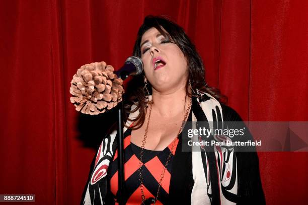 Rebekah Del Rio attends Showtime's "Twin Peaks" Roadhouse Pop Up and Red Room Gift Shop on December 8, 2017 in Los Angeles, California.