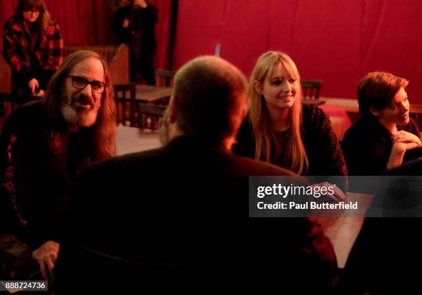 Stewart Strauss, David Nieker, Zoe McLane and Nicole LaLiberte attend Showtime's "Twin Peaks" Roadhouse Pop Up and Red Room Gift Shop on December 8,...