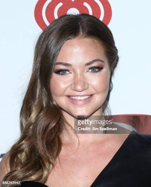 Erika Costell attends the Z100's iHeartRadio Jingle Ball 2017 at Madison Square Garden on December 8, 2017 in New York City.