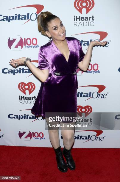 Radio personality Shelley Rome attends the Z100's iHeartRadio Jingle Ball 2017 at Madison Square Garden on December 8, 2017 in New York City.