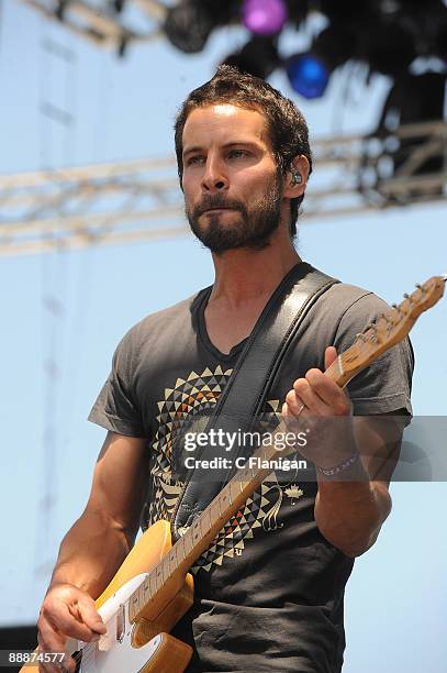 Sam Roberts performs during Day 4 of the 2009 Rothbury Music Festival on July 5, 2009 in Rothbury, Michigan.