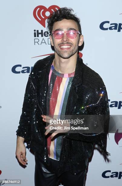 Actor Max Schneider attends the Z100's iHeartRadio Jingle Ball 2017 at Madison Square Garden on December 8, 2017 in New York City.