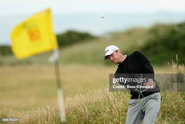 Craig Shave of England during local final qualifing for the 2009 Open Championship at Western Gailes Golf Club on July 7, 2009 in Irvine, Scotland.
