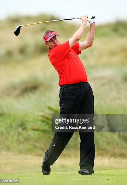 Ian Assenden during local final qualifing for the 2009 Open Championship at Western Gailes Golf Club on July 7, 2009 in Irvine, Scotland.