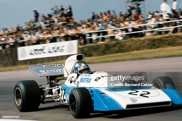 Jean-Pierre Beltoise, Matra MS120B, Grand Prix of Great Britain, Silverstone Circuit, 17 July 1971.