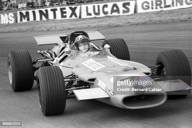 Jean-Pierre Beltoise, Matra-Ford MS84, Grand Prix of Great Britain, Silverstone Circuit, 19 July 1969.