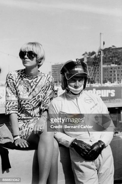 Jean-Pierre Beltoise, Jacqueline Beltoise, Grand Prix of Monaco, Circuit de Monaco, 18 May 1969. Jean-Pierre Beltoise and his wife Jacqueline...