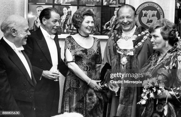 The last Mayoral banquet to be held in the Royal Borough of Sutton Coldfield took place in the Council House last night. Among guests of the Mayor...