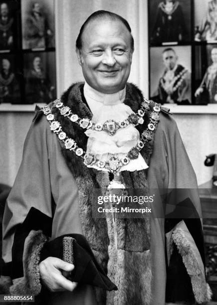 There is one space left among the portraits on the wall in the Mayor's Parlour at Sutton Coldfield. This is the picture that will fill it. The Mayor,...