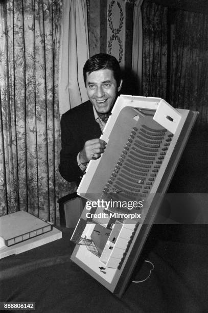 Plans for a network of Jerry Lewis automated cinemas throughout Western Europe were announced today at a press conference at the Dorchester Hotel....
