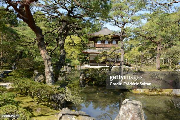 One of the most breathtaking temples is the 14th-century Ginkaku-ji on March 28, 2015 in Kyoto, Japan.