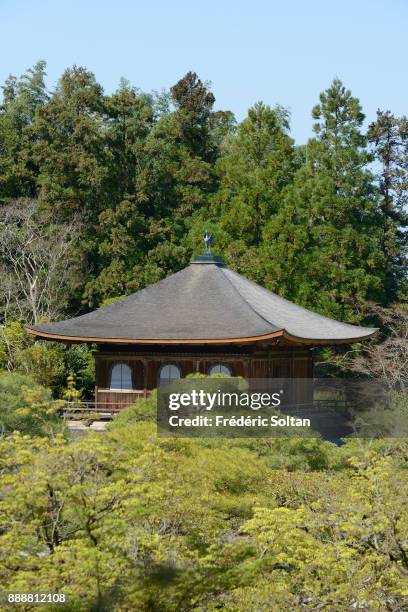 One of the most breathtaking temples is the 14th-century Ginkaku-ji on March 28, 2015 in Kyoto, Japan.