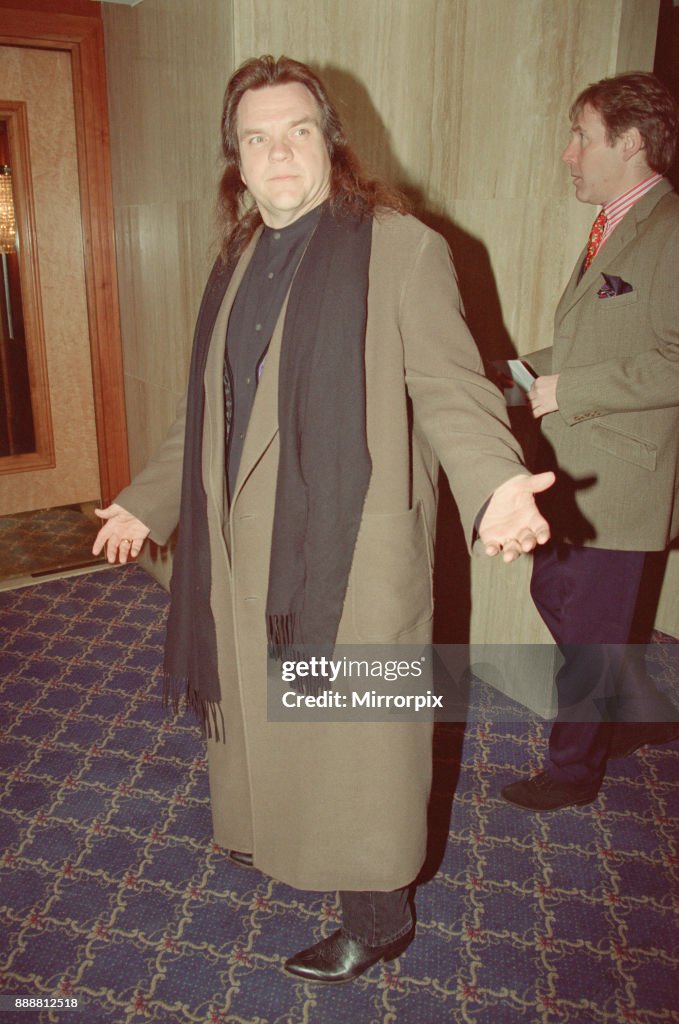 Meat Loaf, singer, at The Capital Radio Awards, London, 31st March 1994