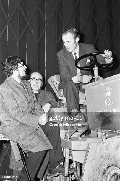 William Wolfe National Convenor of the Scottish National Party seen here during a tour of the National Engineering Laboratory at East Kilbride, 30th...