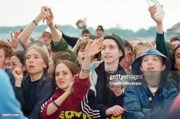 Glastonbury festival, 30th June 1997.