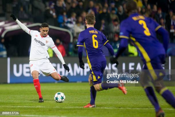 Ganso of FC Sevilla during Group E football match between NK Maribor and FC Sevilla in 6th Round of UEFA Champions League, on December 6, 2017 in...