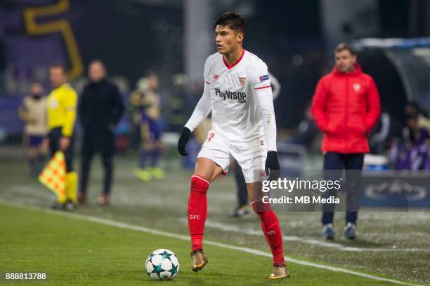 Joaquin Correa of FC Sevilla during Group E football match between NK Maribor and FC Sevilla in 6th Round of UEFA Champions League, on December 6,...